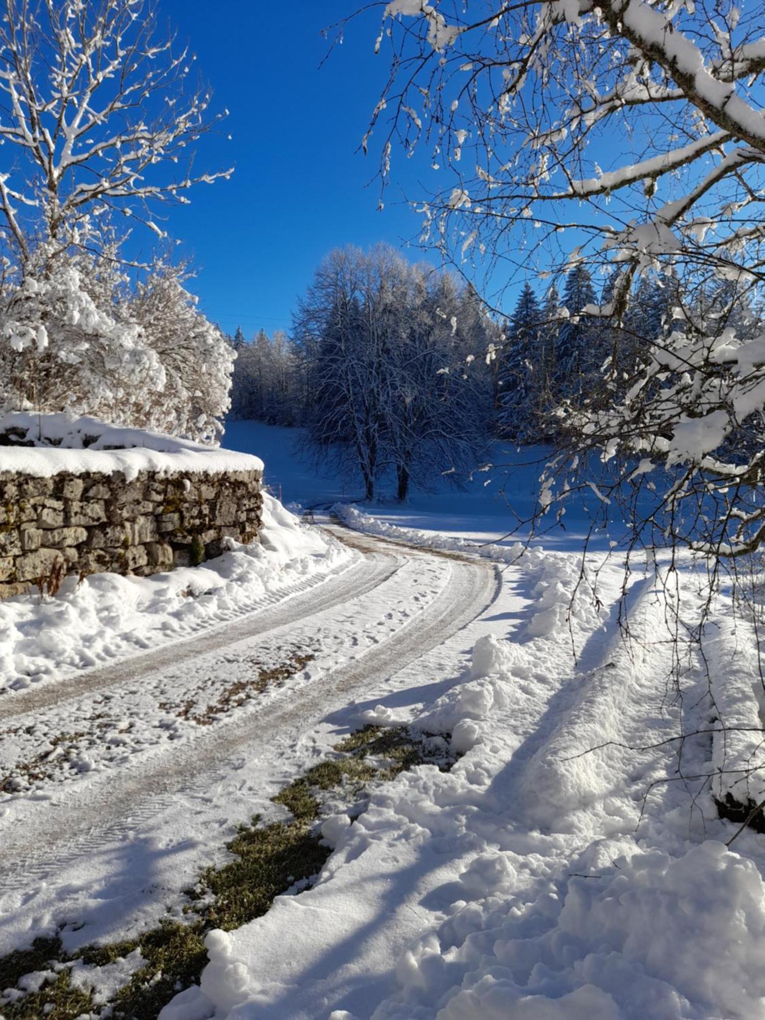 Ch'Tit Jura Bed & Breakfast Les Moussieres Екстериор снимка